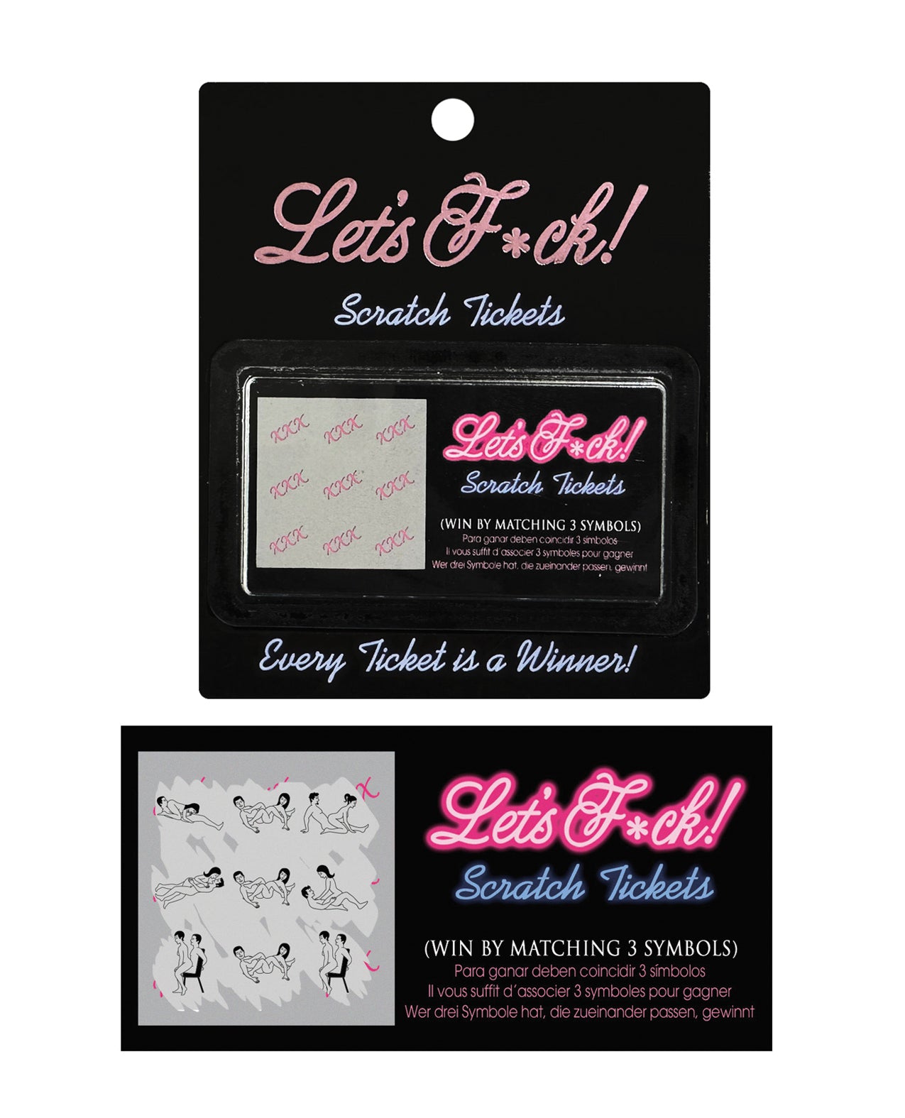 Let's Fuck! Scratch Tickets