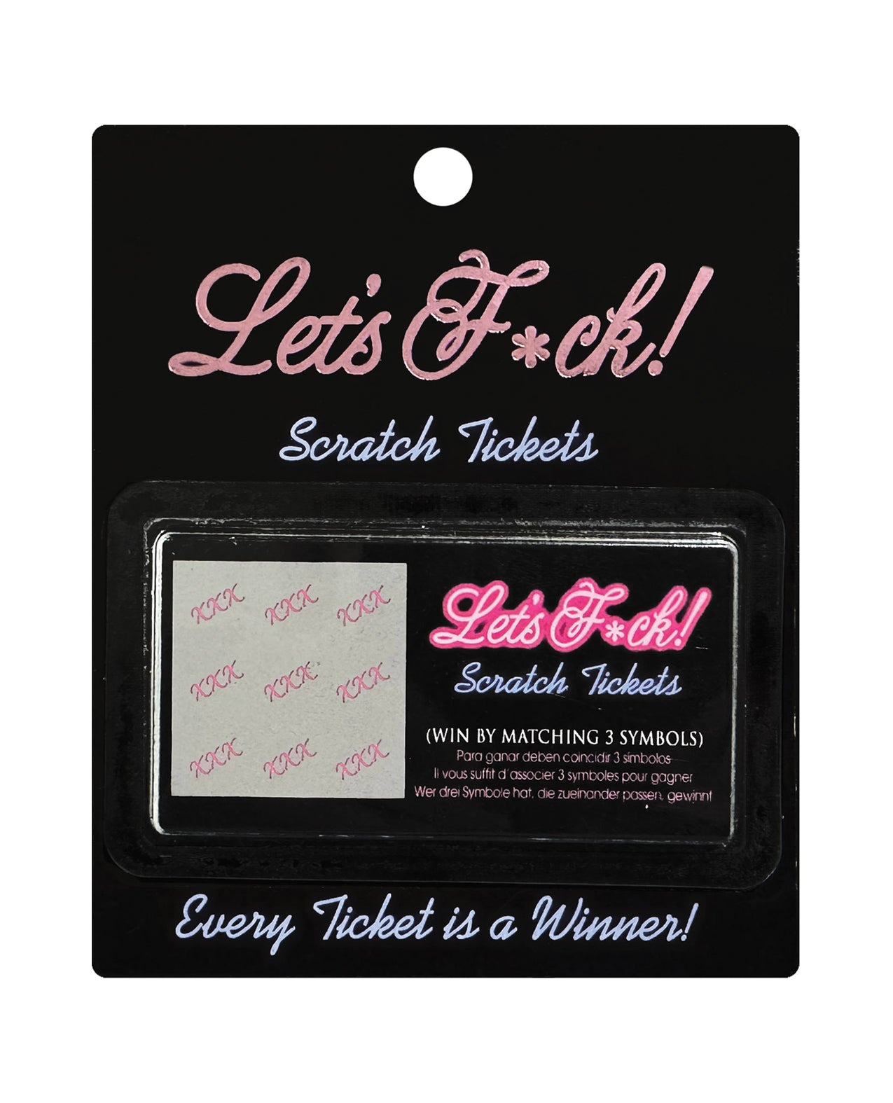 Let's Fuck! Scratch Tickets