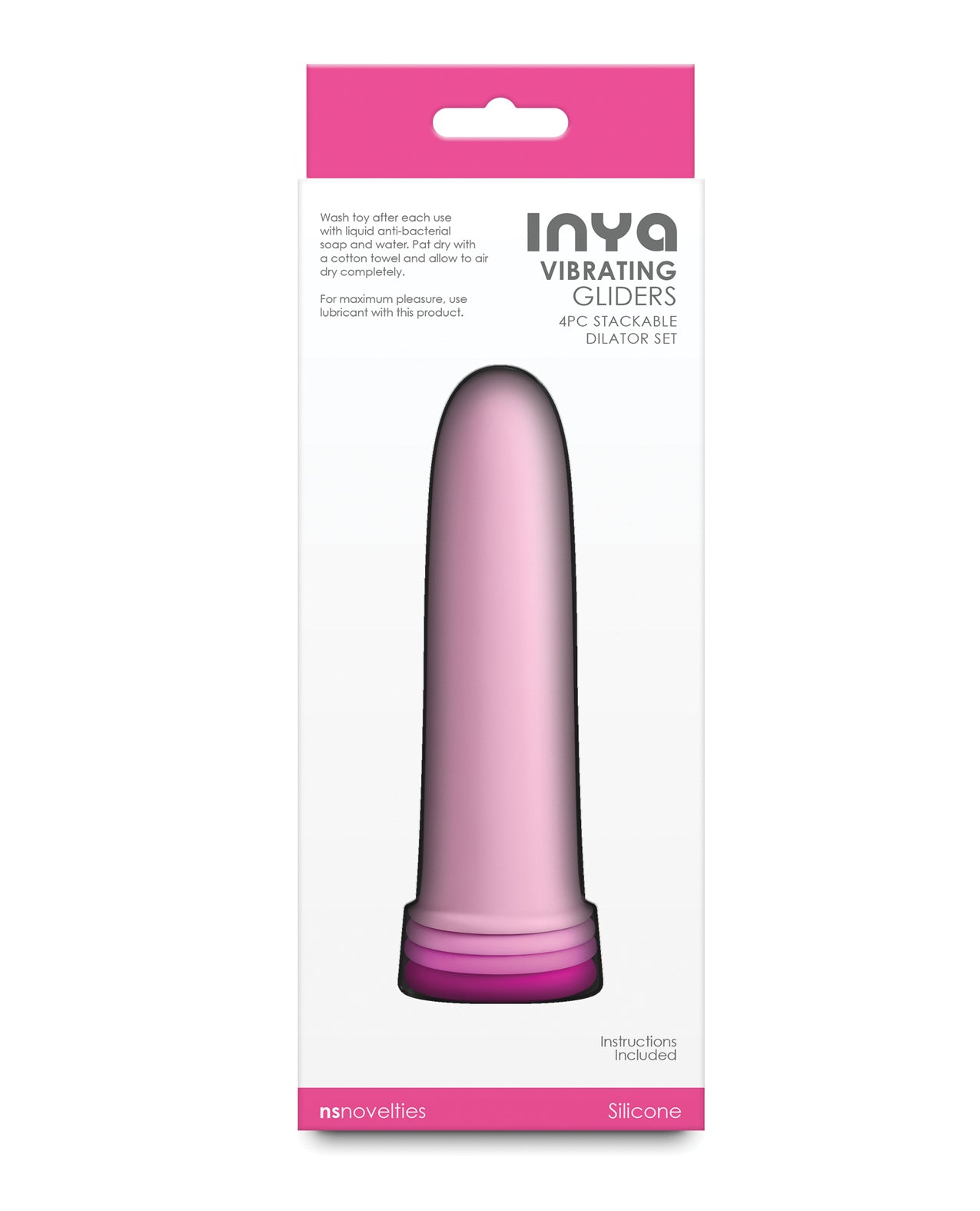 INYA Vibrating Gliders - Pink