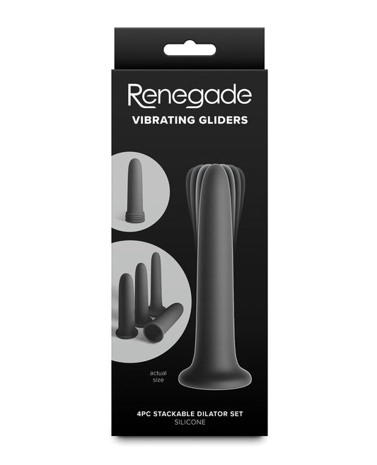 Renegade Vibrating Dilators - Black