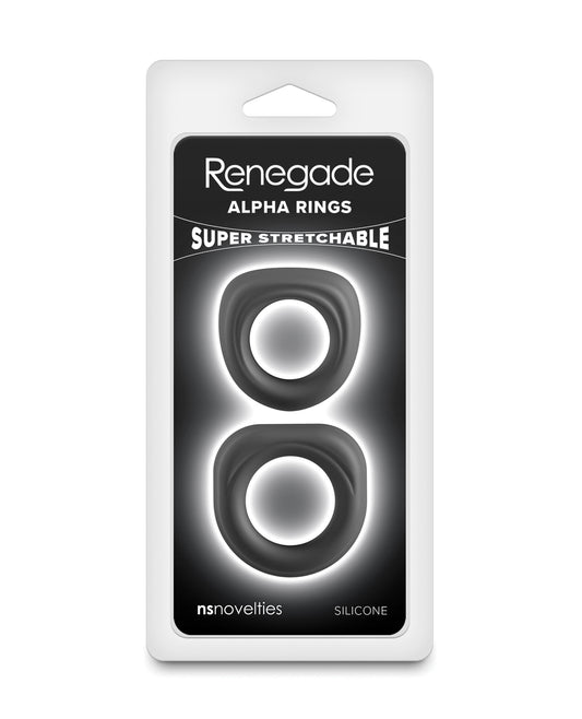 Renegade Alpha Rings - Black