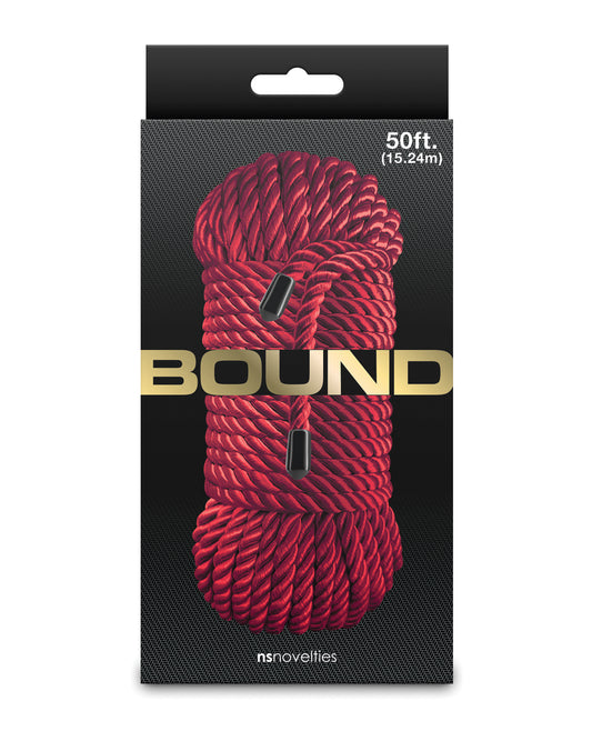 Bound 50 ft Rope - Red