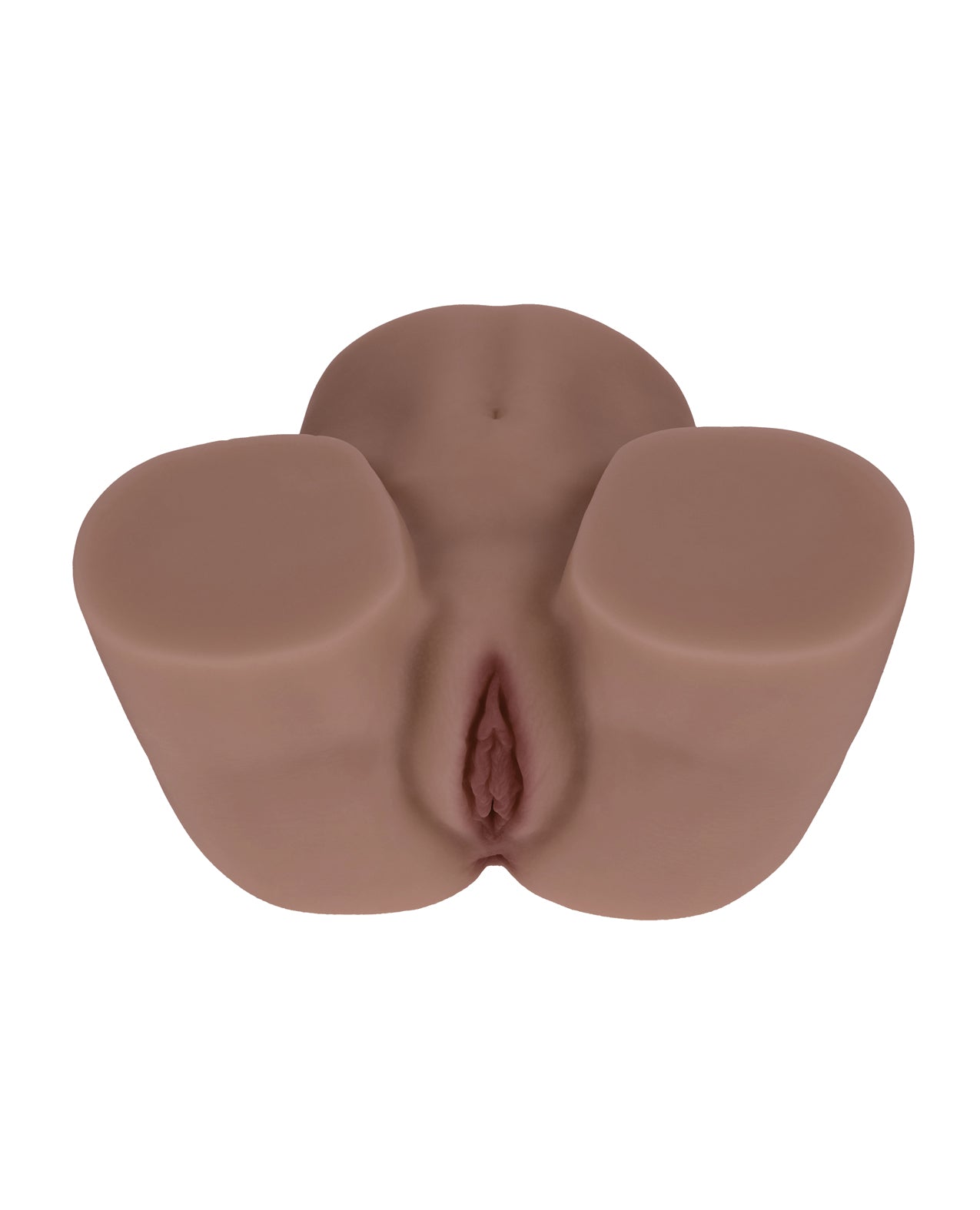 Shots Kaya Bloom Dual Entry Bodyforms Masturbator - Brown