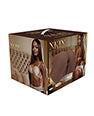 Shots Xkin Layla Love Dual Entry Masturbator - Brown