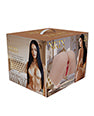 Shots Xkin Ivy Lame Dual Entry Masturbator - Flesh