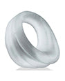 Hunky Junk Expander Slimmer Scoop Cockring - Clear Steam
